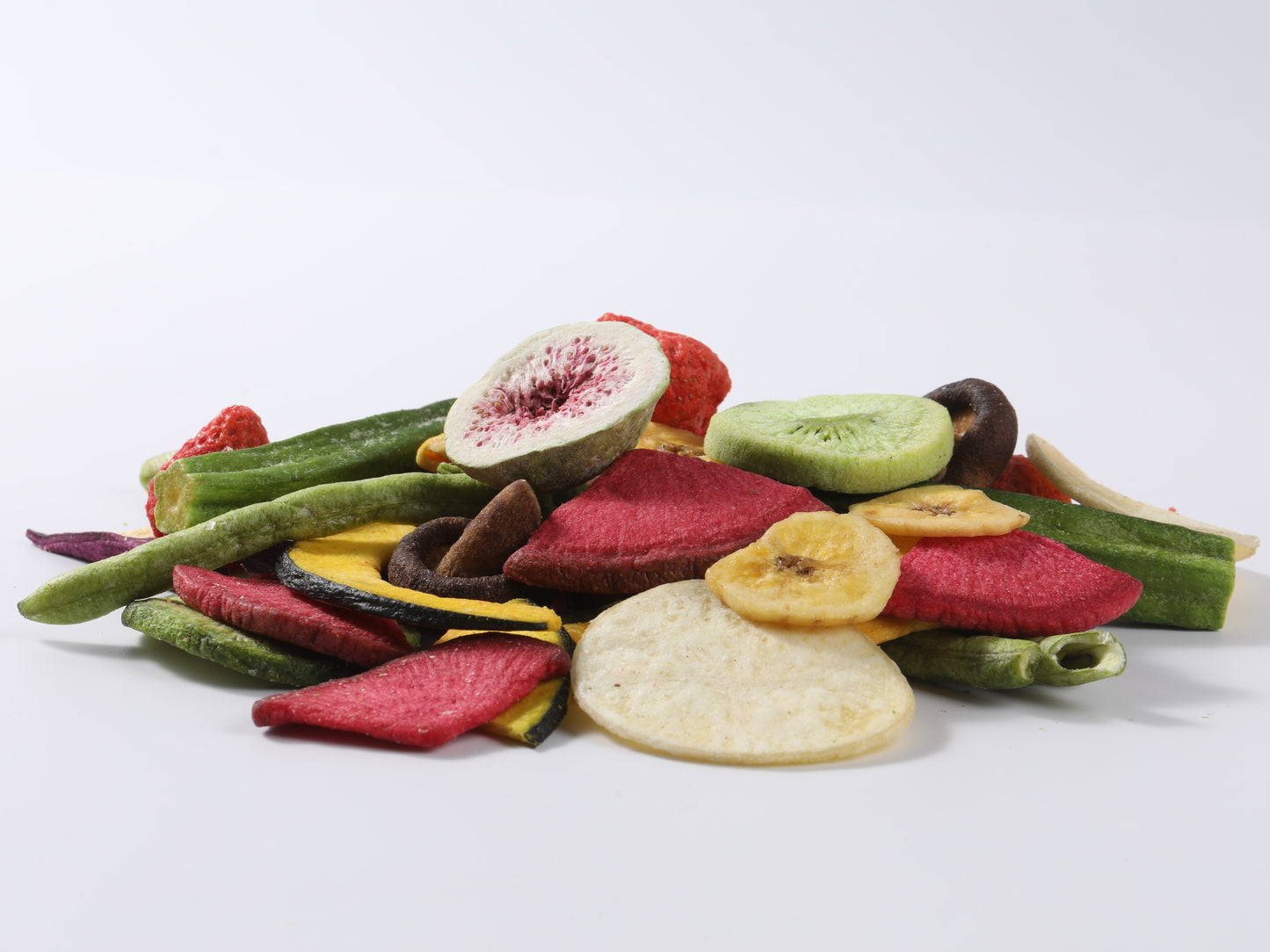 Vacuum Fried Mixed Vegetables