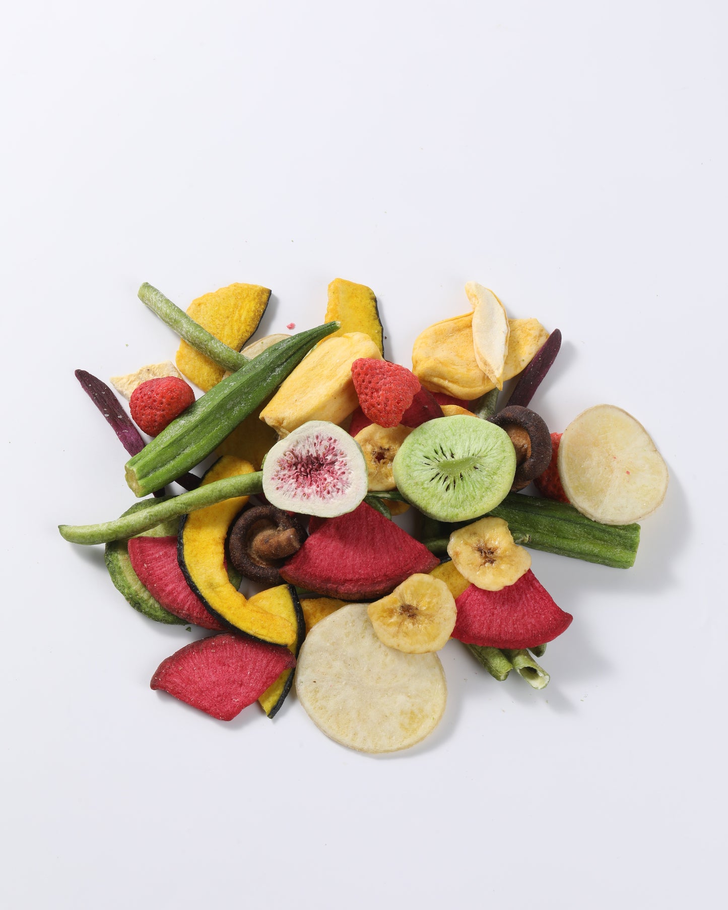 Vacuum Fried Mixed Vegetables