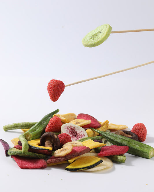 Vacuum Fried Mixed Vegetables